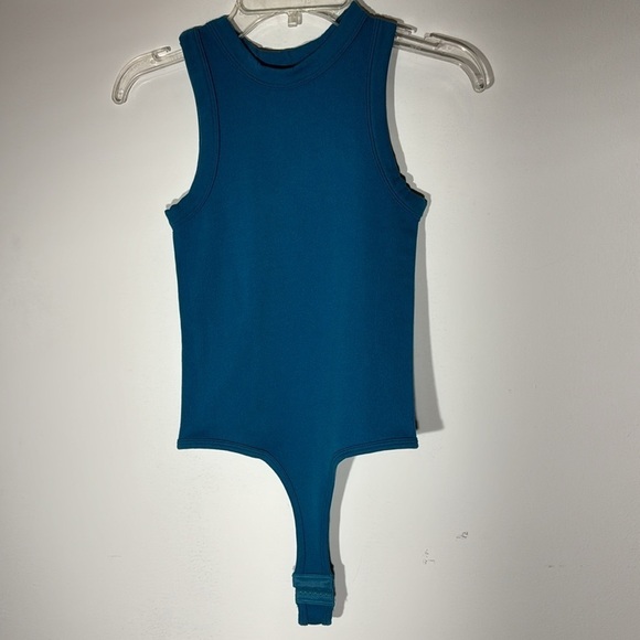 Happily Grey Blue Bodysuit- S/M - Picture 1 of 5